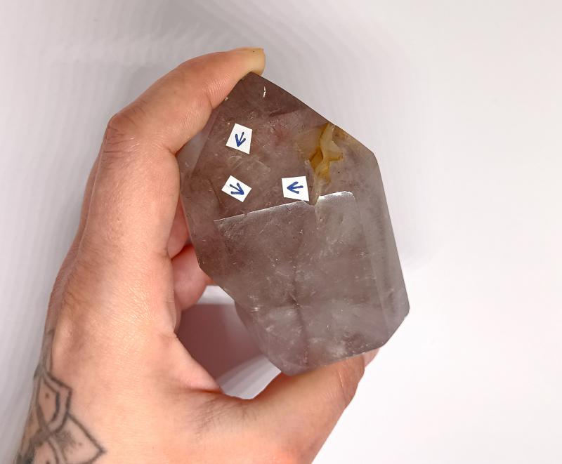 Enhydro halvány Ametiszt csúcs