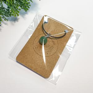 Aventurin golyó medálos nyaklánc