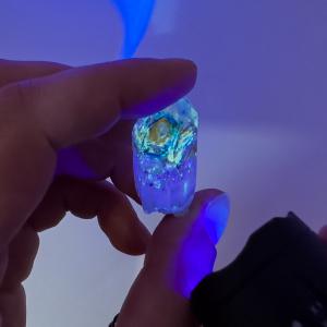 Enhydro petróleum kvarc UV aktív [Ritkaság] 2