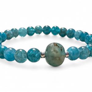 Grandidierit-Apatit karkötő