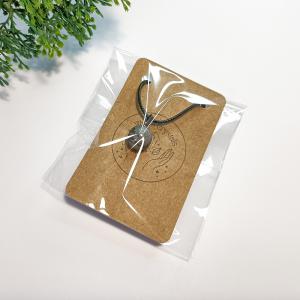 Hópehely Obszidián golyó medálos nyaklánc