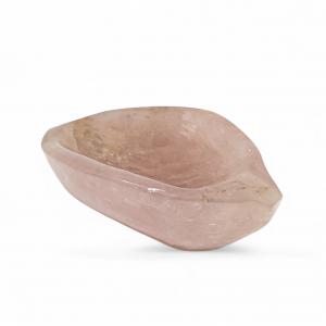 Rózsakvarc tál
