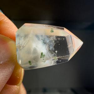 Tyndall effektes kvarc medál