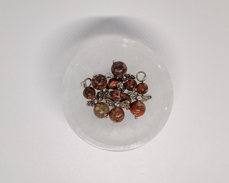 Leopárd Jáspis tündér medál