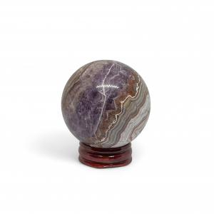 Ametiszt-Csipke Achát golyó