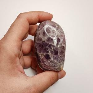 Ametiszt csiszolt forma