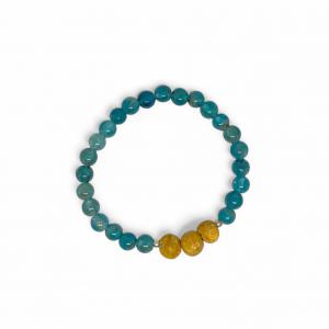 Apatit-Palo Santo karkötő