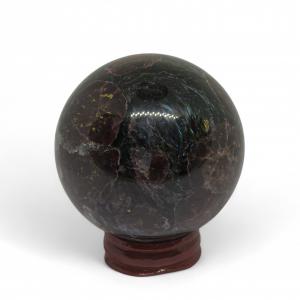 Asztrofillit-Gránát-Pirit golyó