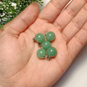 Aventurin golyó medálos nyaklánc