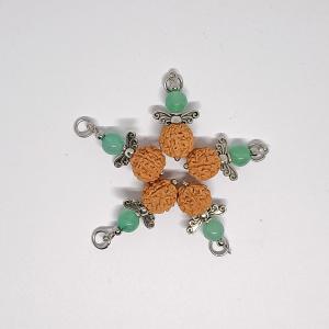 Aventurin - Rudraksha tündér medál