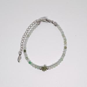 Burmai Jáde-Moldavit karkötő