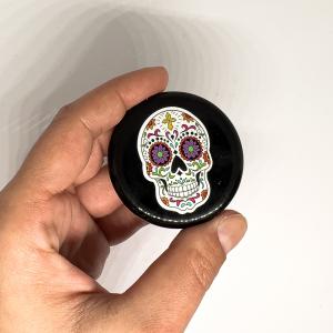 Calavera koponya Fekete Obszidiánon 2