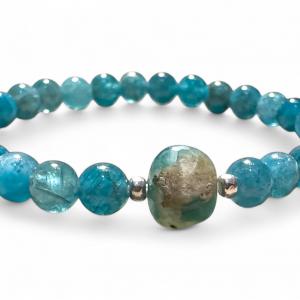 Grandidierit-Apatit karkötő