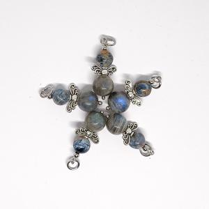 Kék Pietersit-Labradorit tündér medál