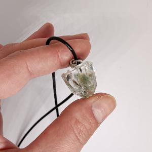 Kloritos kvarc medálos nyaklánc 2