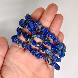 Lapis Lazuli szemcse karkötő