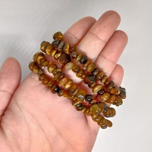 Tigrisszem szemcse karkötő