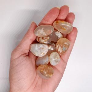 Virág Achát marokkő