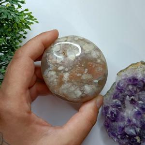 Virág Achát nagy marokkő