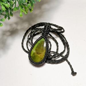 Zöld Opál egyedi nyaklánc