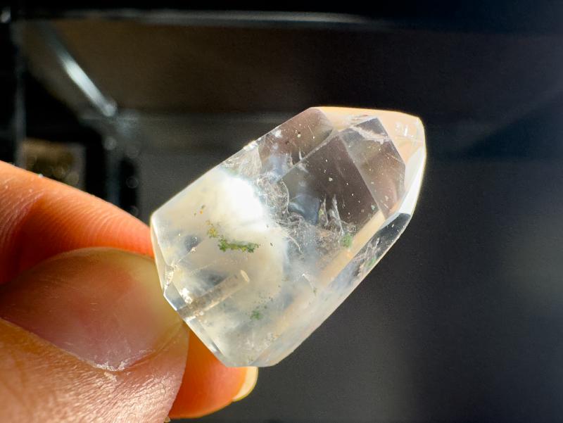 Tyndall effektes kvarc medál