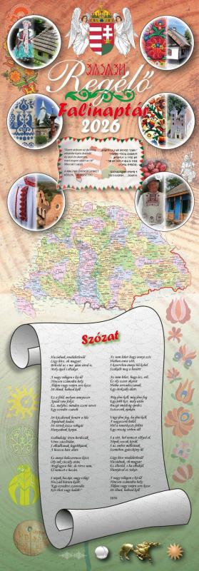 Kicsi falinaptár 2026 21x61 (akciós ár)