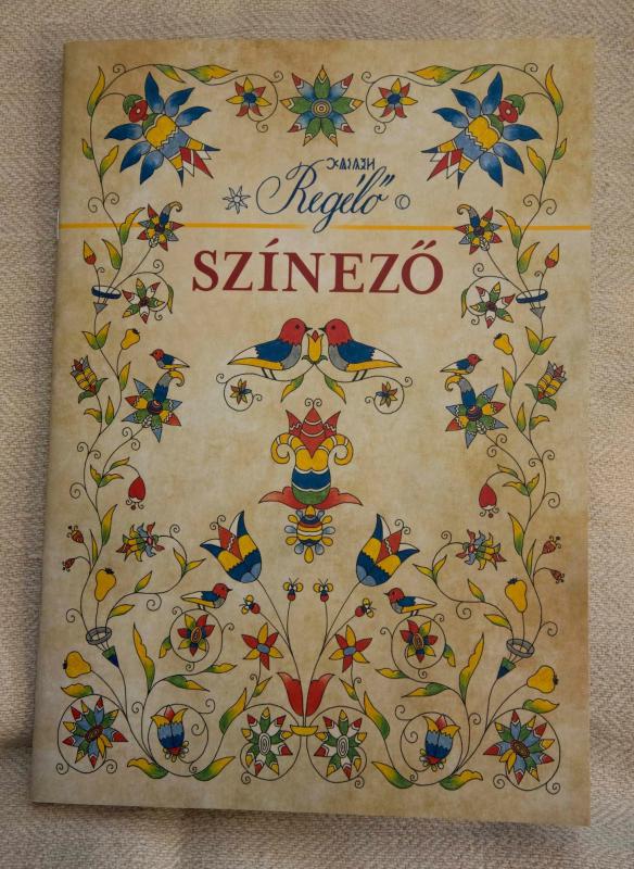 Népviseletes színező