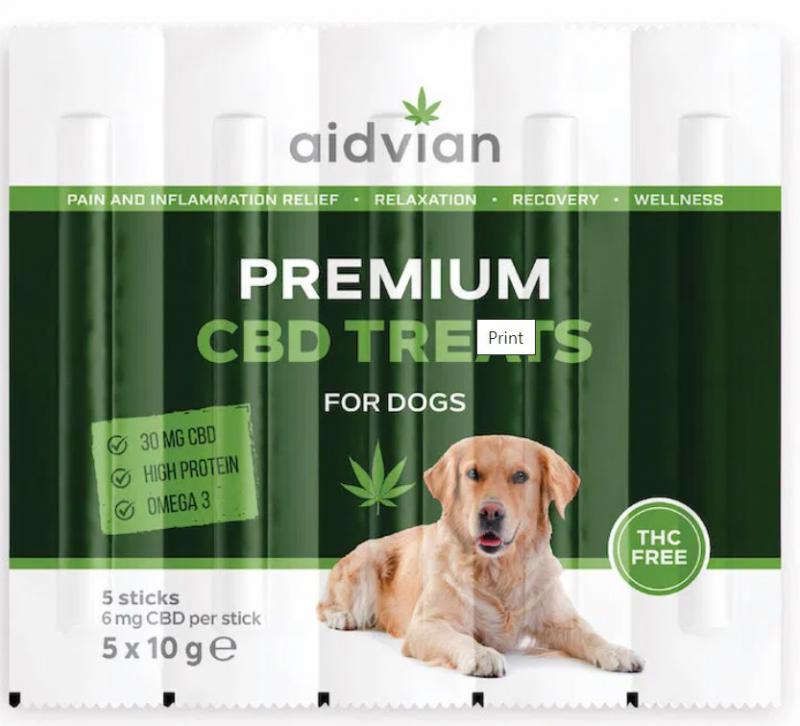 Aidvian PET CBD jutalomfalat 5 db-os