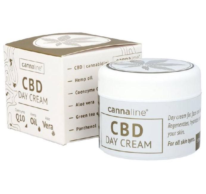 Cannaline CBD DAY cream - Q10, aloe vera 50ml
