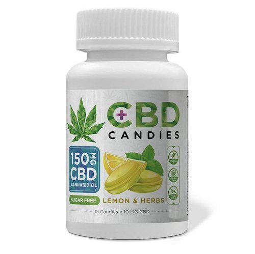 CBD cukormentes cukorka - 150 mg CBD- vel