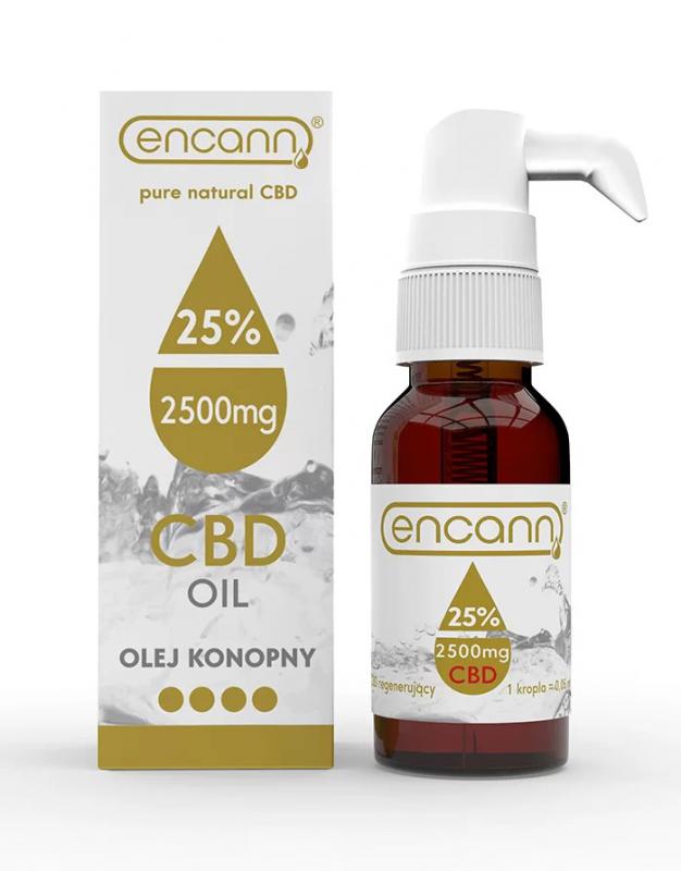 Encann 25% THC free 2500 mg 10ml