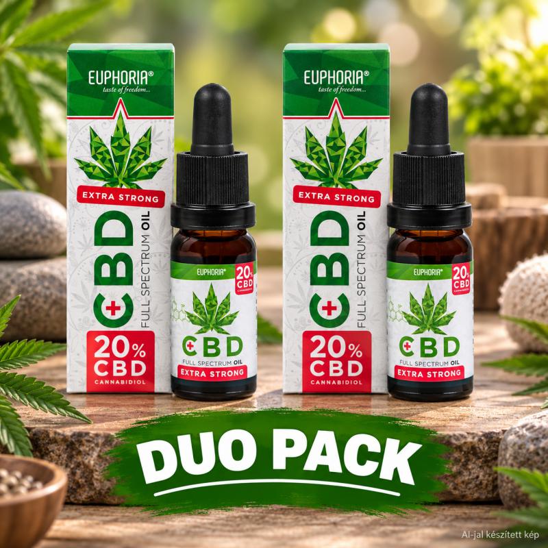 Euphoria 20% full sp. 2000mg 10ml DUÓPACK