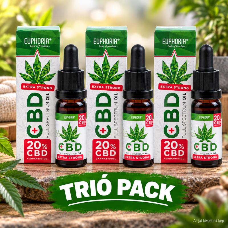 Euphoria 20% full sp. 2000mg 10ml TRIÓPACK