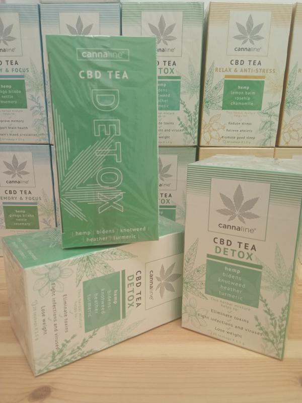 Euphoria CBD tea DETOX 20 nap