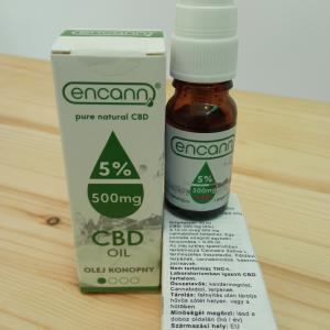 Encann 5% THC free 500 mg 10ml