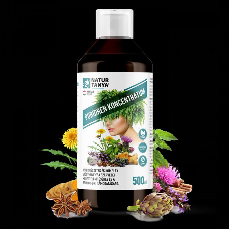Natur T. Méregtelenítő PuriDren koncentrátum 250 ml