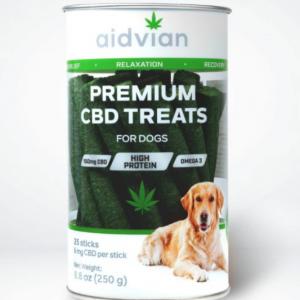 Aidvian PET CBD jutalomfalat 25db 150mg