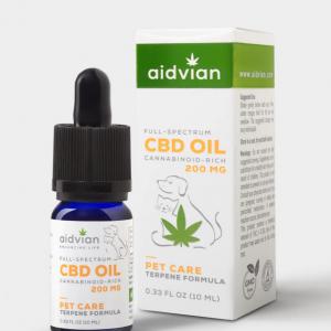 Aidvian PET CBD olaj állatoknak 2% 10ml