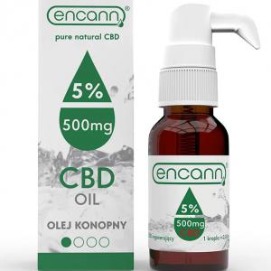 Encann 5% THC free 500 mg 10ml