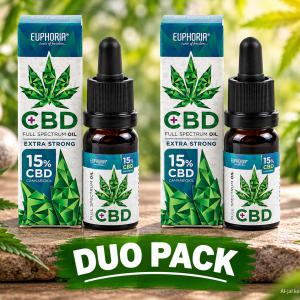 Euphoria 15% full sp. 1500mg 10ml DUÓPACK
