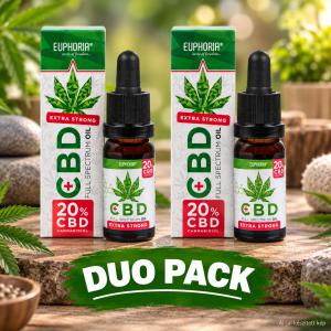 Euphoria 20% full sp. 2000mg 10ml DUÓPACK