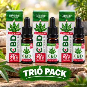 Euphoria 20% full sp. 2000mg 10ml TRIÓPACK
