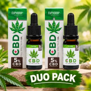 Euphoria 5%full spektrum DUÓPACK