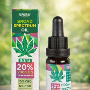 Euphoria CBD + CBG + CBN + CBC 20% 10ml