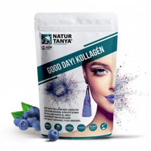 Natur Tanya® GOOD DAY! Kollagén por frissítő áfonya ízben