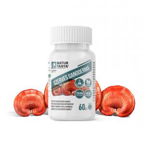 Natur Tanya® Szerves GANODERMA (pecsétviasz gomba ) 60 db