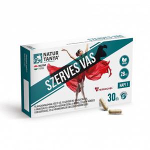 Natur Tanya® Szerves, vegán vas 30db