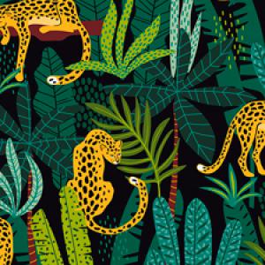 Dzsungel, jungle mintás termékek