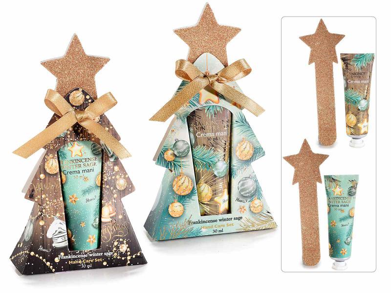 "Christmas" csomag kézkrémmel és csillagreszelővel