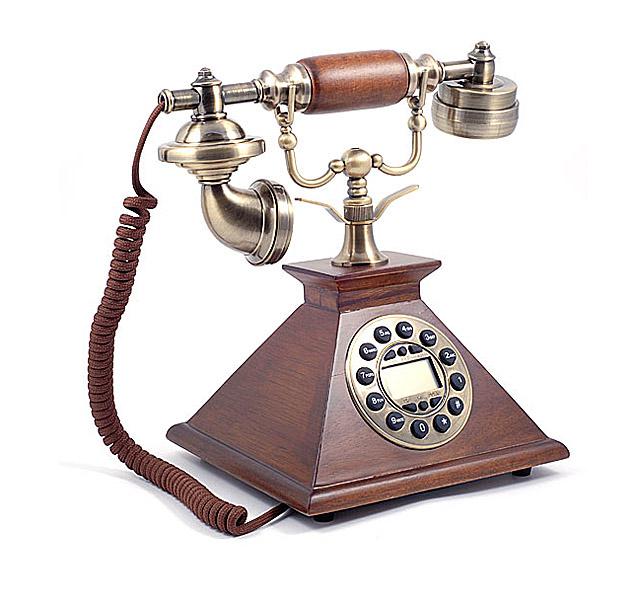 Antik hatású telefon